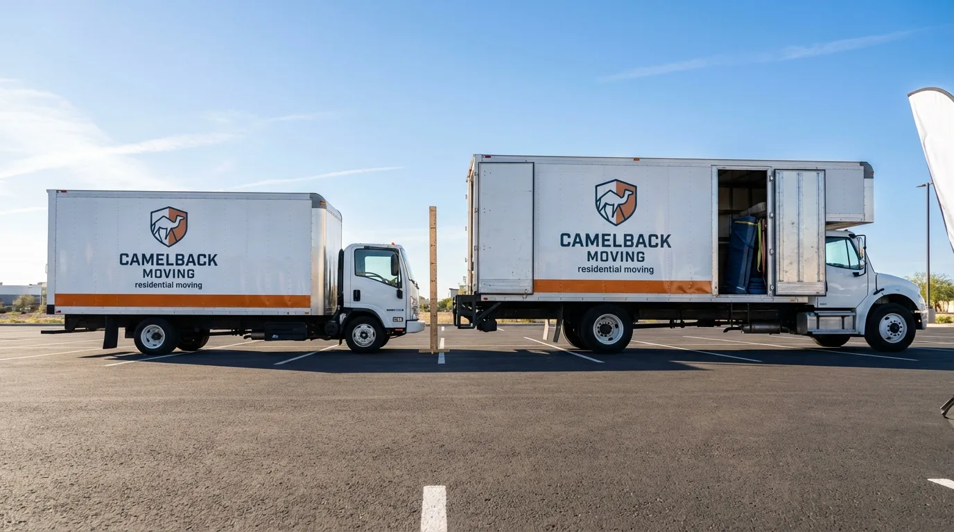 Moving truck size capacity guide in La Grange